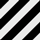 black/ivory stripe