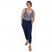 jogger pant with zipper nursing tank