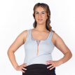 mint ribbed nursing tank